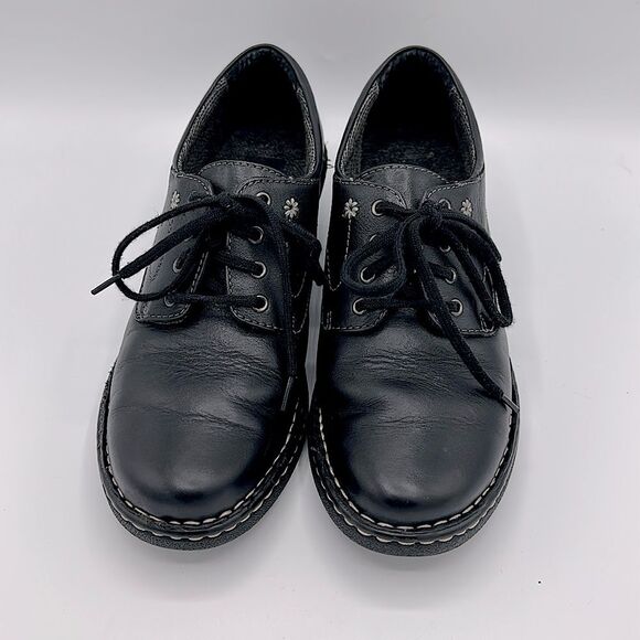 Eastland Foresides Oxfords Size 8.5 Black Leather - Picture 4 of 12